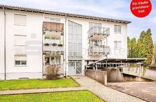 Wohnung kaufen in 76275 Ettlingen, Ettlingen / Ettlingenweier - Komfortables wohnen im Dachgeschoss mit zwei Stellplätzen und Balkon