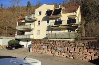 Wohnung kaufen in Unterer Welzberg 72, 75365 Calw, Calw - Flotte moderne 3,5-Zimmer-Whg. mit Garage!