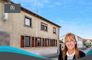 Haus kaufen in 55278 Ludwigshöhe, Ludwigshöhe - Historischer Charme trifft Entwicklungspotenzial: Zweifamilienhaus mit Nebengebäuden * Bieterverfahren