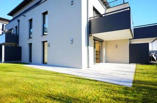Wohnung kaufen in 83278 Traunstein, Provisionsfreie & moderne 2-Zi.- Erdgeschosswohnung mit sonniger Südwestterrasse inkl. Gartenanteil.