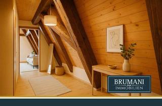 Wohnung kaufen in 79295 Sulzburg, BRUMANI | Bezugsfreie 1-Zimmer-Dachwohnung mit Tageslichtbad im Stadtkern von Sulzburg