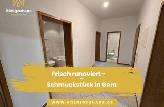 Wohnung kaufen in 07548 Debschwitz, Einziehen & Wohlfühlen: Frisch renovierte 4 Raum Wohnung im Altbaustil