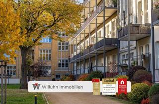Loft kaufen in 04299 Stötteritz, Bald frei! Loft-Wohnung mit Balkon l EBK l 2 TG-Stellplätzen & Wellnessbereich