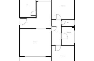 Wohnung mieten in Hochvogelstr. 13, 88400 Biberach, Wir renovieren für Sie - weitläufige 3,5-Zimmer-Wohnung mit Balkon