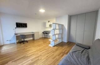 Wohnung mieten in Stralauer Platz 35, 10243 Friedrichshain, Modernes, möbliertes 1-Zimmer-Apartment mit Balkon & Einbauküche – Gemütlich wohnen in stilvollem Am