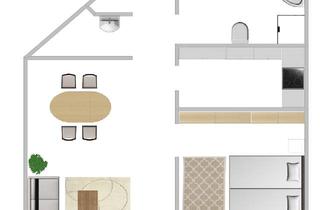 Wohnung mieten in Staulinie 16, 26122 Innenstadt, Tolle Wohnung in bester Lage mit Flussblick und großer Fensterfront