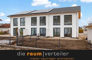 Haus kaufen in 83052 Bruckmühl, SQ21 – Modernes REH Ost im Sonnenquartier Bruckmühl mit TG-Zugang