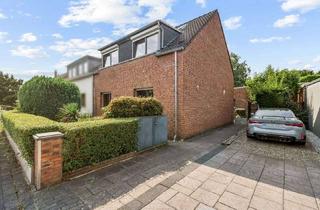 Doppelhaushälfte kaufen in 40229 Eller, Vielseitige Doppelhaushälfte mit zwei Nebengebäuden und großem Garten in Düsseldorf-Eller