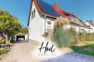 Doppelhaushälfte kaufen in 06712 Zeitz, Modernisierte Doppelhaushälfte mit großem Garten, Terrasse & Photovoltaik in Zeitz