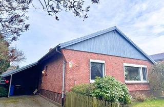 Haus kaufen in 25746 Lohe-Rickelshof, Ihr Haus in Lohe-Rickelshof: ebenerdiger Satteldach-Bungalow mit Einliegerwhg. in ruhiger Lage