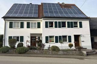 Doppelhaushälfte kaufen in 89584 Ehingen, Großzügiges Anwesen mit 2 Doppelhaushälften, Maschinenhalle und Nebengebäude