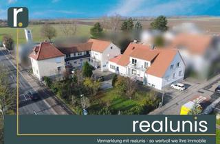 Haus kaufen in 68642 Bürstadt, Attraktives Anlageobjekt: 2 Wohnhäuser + Entwicklungsgrundstück - nur bei realunis