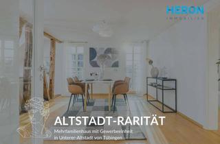Mehrfamilienhaus kaufen in 72070 Tübingen, ALTSTADT-RARITÄT – Mehrfamilienhaus mit Gewerbeeinheit in Unterer-Altstadt von Tübingen