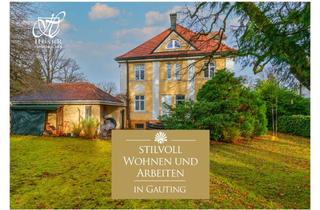 Villa kaufen in 82131 Gauting, Stilvoll Wohnen und Arbeiten - Villa in Gauting