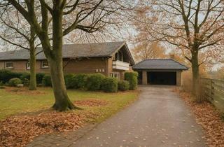 Haus kaufen in 48249 Dülmen, Sanierungsbedürftiges Architektenhaus mit Pool
