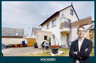 Einfamilienhaus kaufen in 55129 Hechtsheim, Freistehendes, sanierungsbedürftiges Einfamilienhaus mit Hof und Garten zum Kauf in Mainz-Hechtsheim