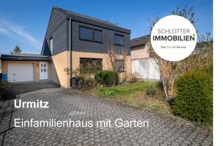 Einfamilienhaus kaufen in 56220 Urmitz, Einfamilienhaus in Urmitz mit Garten & 2x Garagen