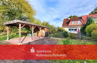 Doppelhaushälfte kaufen in 27432 Bremervörde, Schöne Doppelhaushälfte im Dänenviertel mit Erbbaugrundstück!