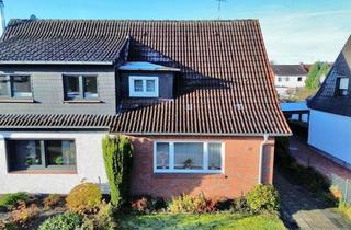 Einfamilienhaus kaufen in 48527 Nordhorn, Renovierungsbedürftiges Einfamilienhalbhaus mit Garage in Nordhorn-Blumensiedlung