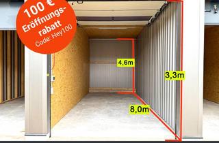 Gewerbeimmobilie mieten in 91056 Kriegenbrunn, 28-56 m² Lager & Garagen | Sicher, trocken, ohne Mindestmietdauer | Neu in Erlangen Sofort verfügbar