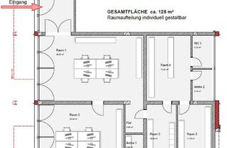Gewerbeimmobilie mieten in Goerdelerstraße 35, 63071 Offenbach, Attraktive Gewerbeflächen in Offenbach, 128m², € 3.200,- zzgl. USt., nach Mieterwünschen gestaltbar