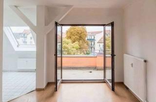 Wohnung kaufen in 04157 Gohlis-Mitte, Lichtdurchflutete, großzügig geschnittene 3-Raum-Dachterrassenwohnung.