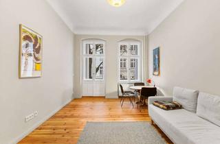 Wohnung kaufen in Boddinstraße 10, 12053 Neukölln, Bezugsfrei & geschmackvoll saniert: 2-Zimmer-Altbauwohnung mit Balkon im Boddinkiez