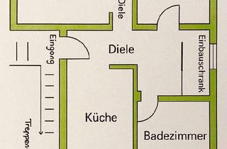 Wohnung mieten in Talstraße 00, 76646 Bruchsal, Attraktive sanierte 2-Zimmer-Erdgeschosswohnung in Bruchsal ab 01.03.2026