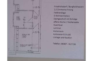 Wohnung mieten in Benzstr. 12, 61381 Friedrichsdorf, Helle 2,5-Zimmer Dachgeschosswohnung in Friedrichsdorf