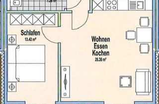 Wohnung mieten in 48366 Laer, Top Neubau barrierefreie 2,5-Zimmer Wohnung mit Garten direkt in Nähe Münster in Laer