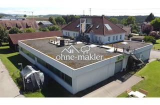 Büro zu mieten in 72351 Geislingen, Lagerhalle mit Büro in Geislingen-Binsdorf zu vermieten, beheizbar, 511m², Lagerplatz, Gewerbehalle