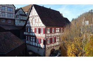 Haus kaufen in Mühlengasse, 77761 Schiltach, Geschichte trifft Luxus – exklusiv saniertes Fachwerkhaus mit Terrasse & Steuervorteil