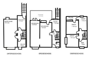 Haus mieten in Gerhart-Hauptmann-Ring 51, 60439 Niederursel, Geräumiges 7-Zimmer Einfamilienhaus in Frankfurt-Niederursel
