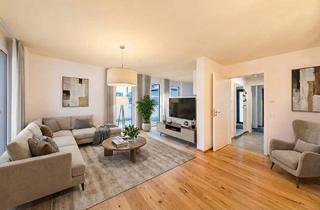 Doppelhaushälfte kaufen in 81827 München, Modernes fertiggestelltes Haus (DHH) mit Süd-West-Ausrichtung