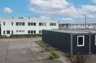 Gewerbeimmobilie kaufen in 18528 Bergen, Ensemble im Industriegebiet Bergen – Bürogebäude, Containeranlage & ehemaliger Imbiss