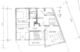 Wohnung mieten in 72348 Rosenfeld, Helle 3,5 Zimmer Wohnung 1. OG mit Balkon, Stellplatz, Garten in 72348 Rosenfeld Heiligenzimmern ab sofort zu vermieten