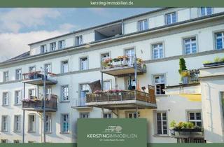 Wohnung kaufen in 47829 Krefeld, Krefeld / Uerdingen - Altbau-Juwel in Rheinnähe! 150m² große 4 Zimmerwohnung mit geräumiger Terrasse und PKW-Stellplatz!