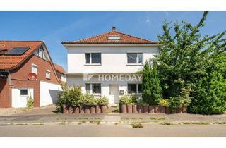 Haus kaufen in 28759 Bremen, Bremen - Bezugsfrei ab 01.07.26 - Zweifamilienhaus mit Gartenanteil & Terrasse