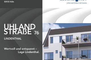 Wohnung kaufen in 50935 Köln, Köln - Vermietete WE in Toplage von Lindenthal: Dachgeschosswohnung inkl. Ausbau-Baugenehmigung