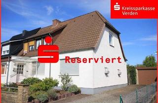 Doppelhaushälfte kaufen in 27283 Verden, Verden - ZURZEIT RESERVIERT: Wohnen in ruhiger Lage