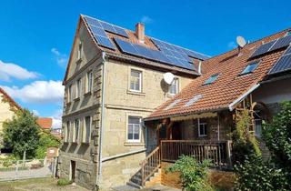 Haus kaufen in 97215 Weigenheim, Weigenheim - Entspanntes Wohnen & Arbeiten - Freiheit und Natur - SolarthermiePhotovoltaik - EBK - Gartenland!