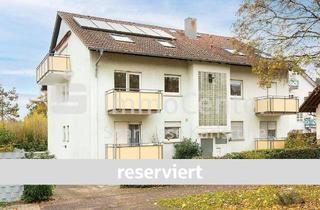 Wohnung kaufen in 76228 Karlsruhe, Karlsruhe / Wolfartsweier - Investition mit Perspektive: Sanierungsbedürftige Wohnung mit 2 Balkonen und Garage in Wolfartsweier