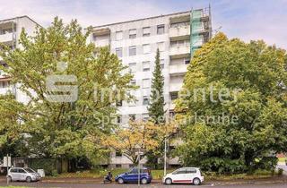 Wohnung kaufen in 76187 Karlsruhe, Karlsruhe - Wohnen mit Weitblick: 3-Zimmer-Wohnung mit Balkon und Garage in der Karlsruher Nordweststadt