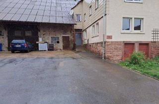 Haus kaufen in Hainbergweg 6, 74731 Walldürn, Walldürn - Renovierungsbedürftiges Hofanwesen mit großem Grundstück & 850 ? Mieteinnahmen 205.000 ?