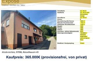 Einfamilienhaus kaufen in Rüsselhausen 45, 97996 Niederstetten, Niederstetten - Einfamilienhaus Haus