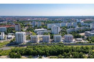 Wohnung kaufen in Dösner Weg 6, 04103 Leipzig, Leipzig - Ideal für Singles! Neubauwohnung mit 1 Zimmer und Balkon auf etwa 41m² in zentraler Lage