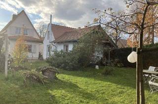 Einfamilienhaus kaufen in 01257 Dresden, Dresden - Zwei charmante Häuschen: Einfamilienhaus + Tiny House im idyllischen Garten - ruhige Lage.