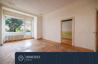 Wohnung kaufen in Ostpreußendamm 176, 12207 Berlin, Berlin - ?? Garten Liebhaber aufgepasst Großzügige 3-Zi Altbau Wohnung mit Stuck & großem Garten