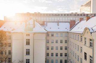 Wohnung kaufen in Friedrichstraße, 10117 Berlin, Berlin - Fantastische Lage in Berlin-Mitte! Historische Altbau-Wohnung inkl. Einbauküche, Gäste-WC, Kamin