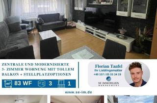 Wohnung kaufen in 75177 Pforzheim, Pforzheim - Zentrumsnahe 3-Zimmer Wohnung mit großem Balkon